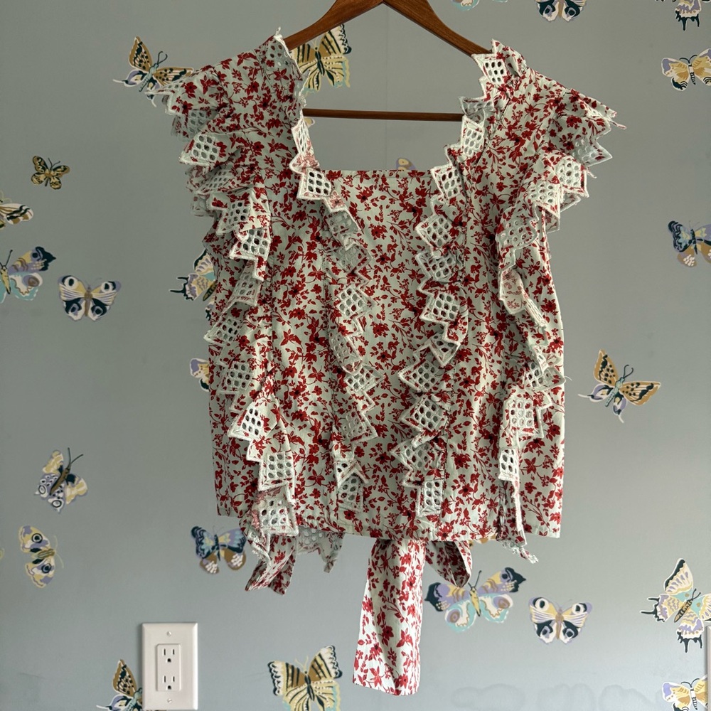 NWT Anthropologie Backless Top